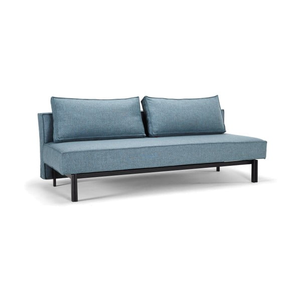 Zila dīvānu gulta Inovācija Sly dīvānu gulta Mixed Dance Gaiši zila