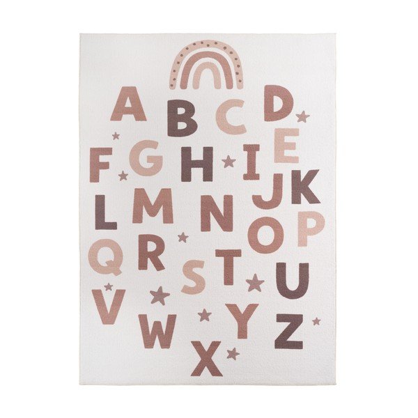 Krēmkrāsas mazgājams bērnu paklājs 160x230 cm Coco 1133 – Ayyildiz Carpets