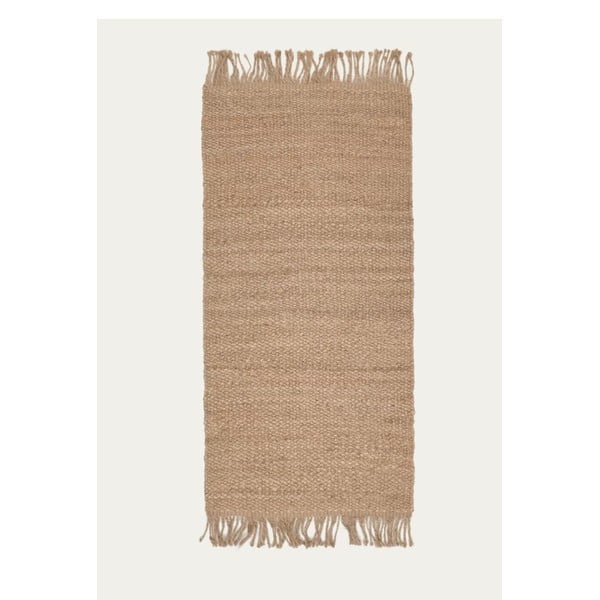 Džutas paklājs dabīgā tonī 70x140 cm Alfombra – Kave Home