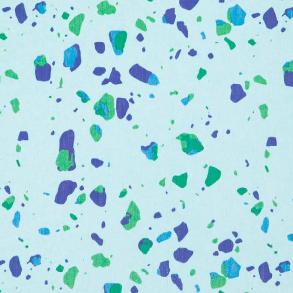 Gaiši zils diatomīta vannas istabas paklājiņš 39x60 cm Terrazzo – Artsy Doormats-image-2