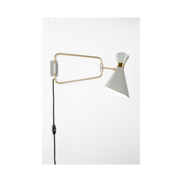 Pelēka sienas lampa Zuiver Shady-image-1