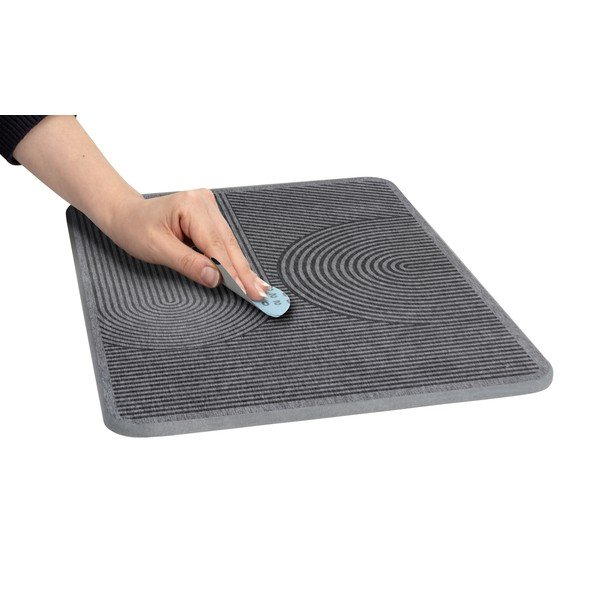 Pelēks diatomīta trauku žāvēšanas paliktnis 40x30 cm Damon – Wenko-image-4