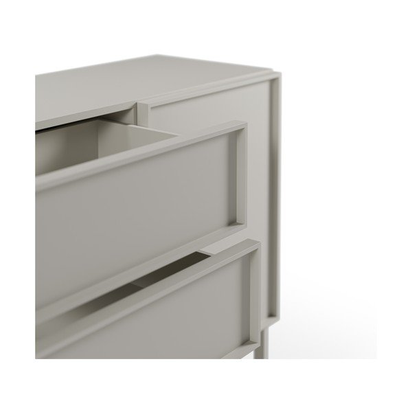 Krēmkrāsas kumode 160x80x42 cm Brise – Marckeric-image-2