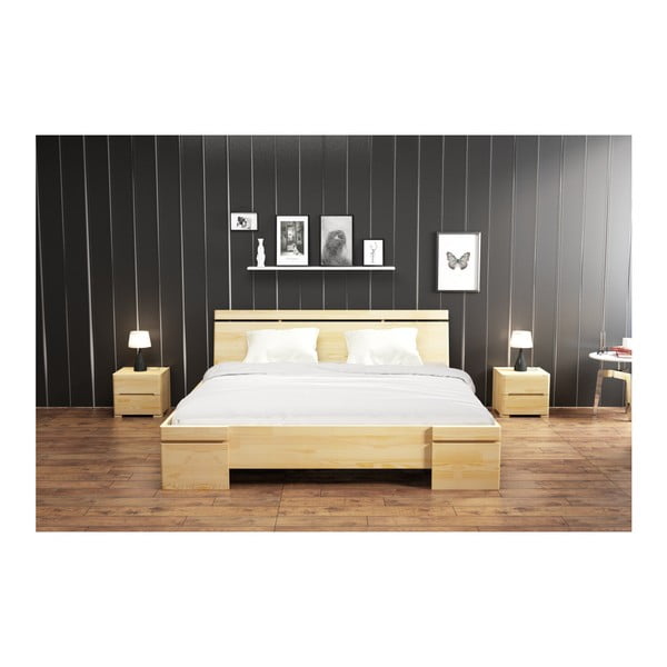 Divguļamā gulta no priedes SKANDICA Sparta Maxi, 200 x 200 cm-image-4