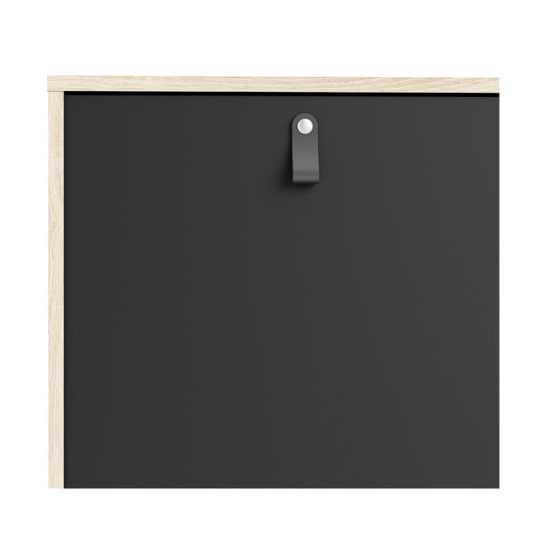 Melna kumode Tvilum Stubbe, 147 x 87 cm-image-1