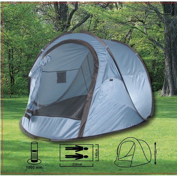 Zila telts 2 personām Strela – Garden Pleasure-image-1