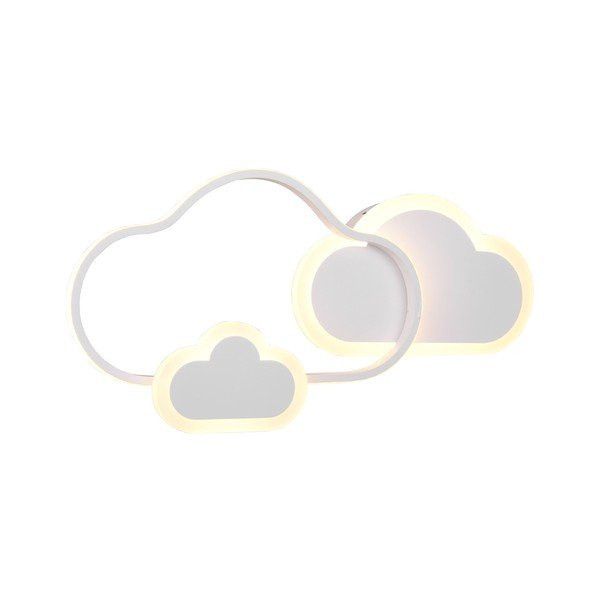 Balta bērnu lampa 52x25 cm Cloudy – Reality