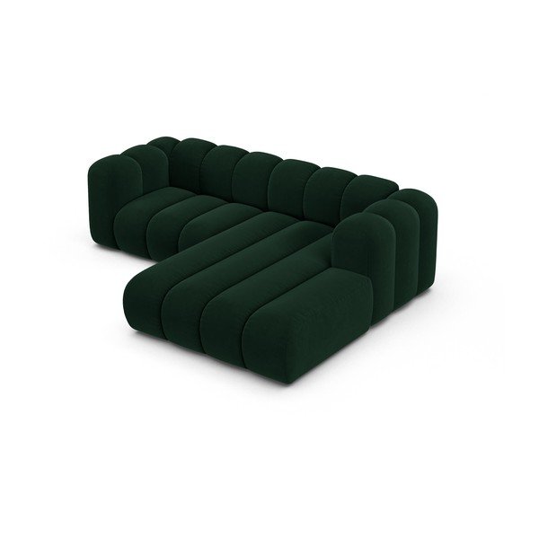 Tumši zaļš stūra dīvāns (ar labo stūri) Lupine – Micadoni Home-image-2