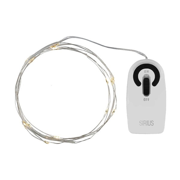 Lampiņu virtene spuldžu skaits 20 gab. garums 190 cm Knirke – Sirius