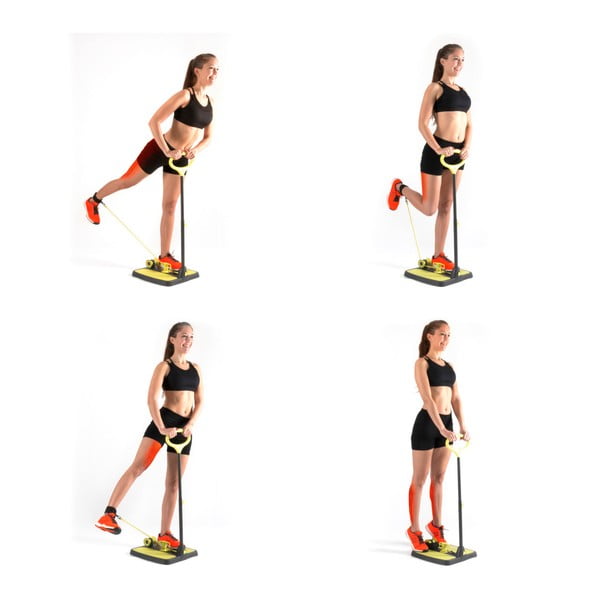 Sēžamvietas un kāju nostiprināšanas platforma ar vingrinājumu instrukcijām InnovaGoods Fitness-image-2