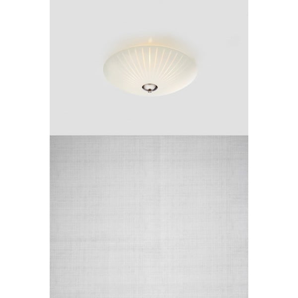 Balta griestu lampa ar stikla abažūru ø 43 cm Cut – Markslöjd-image-1