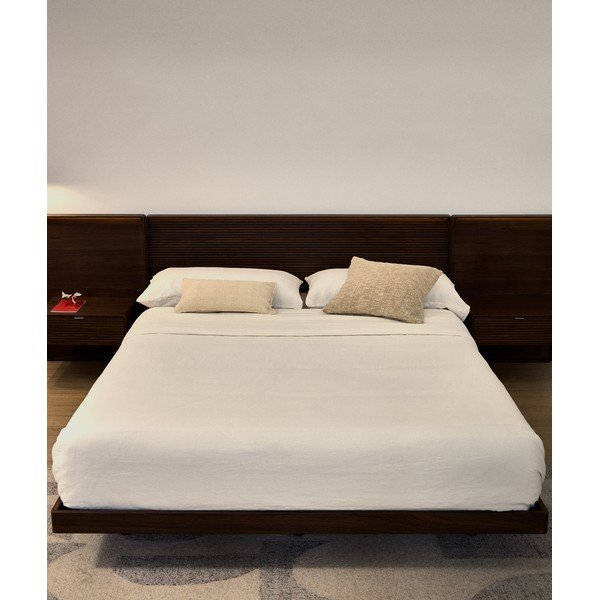 Ziloņkaula krāsas divguļamā/īpaši gara trīsdaļīga gultas veļa 240x260 cm Simmel – Kave Home-image-1