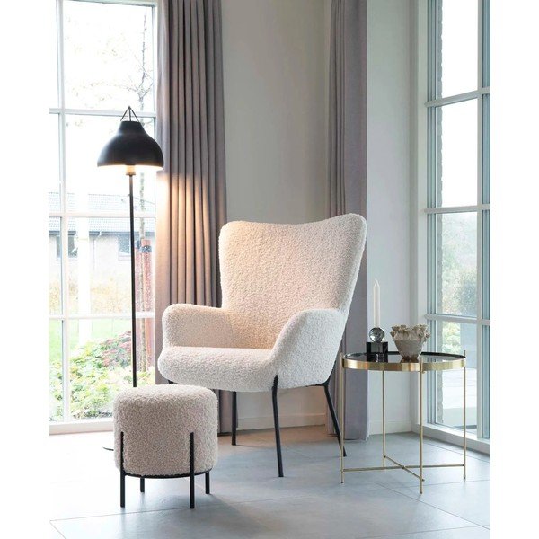 Bēša taburete Alford – House Nordic-image-1