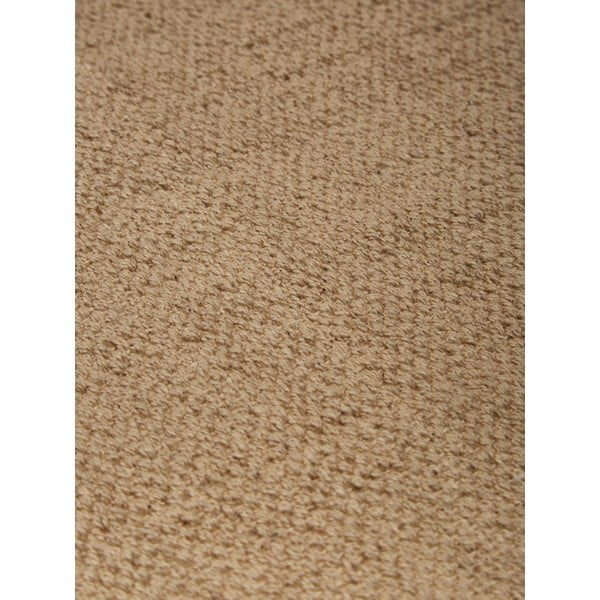 Gaiši brūns ar rokām austs kokvilnas paklājs Westwing Collection Agneta, 120 x 180 cm-image-2