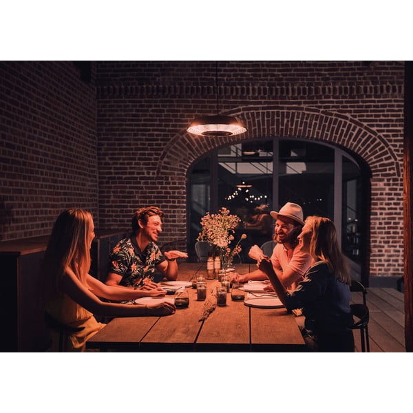 Melns piekarināms elektriskais sildītājs ENDERS Marbella-image-4