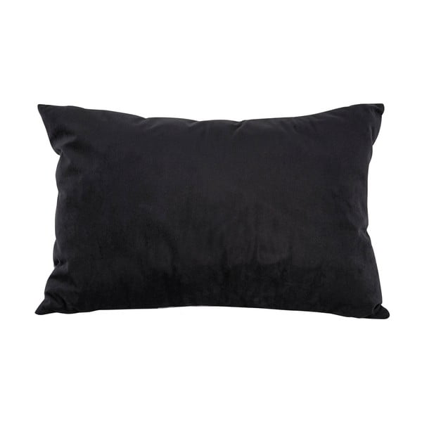 Melnbalts samta spilvens PT LIVING Lapas, 60 x 40 cm-image-2