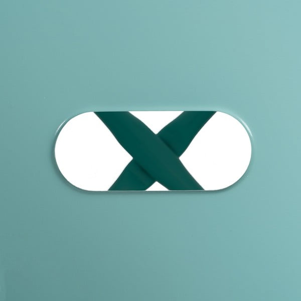 Tirkīzzilas metāla bāra taburetes (2 gab.) (sēdekļa augstums 61 cm) – Ixia-image-3