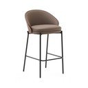 Brūns bāra krēsls (sēdekļa augstums 65 cm) Eamy – Kave Home