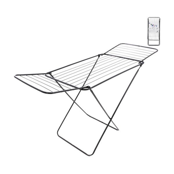 Melns/antracīta pelēks veļas žāvētājs 15 m – Orion