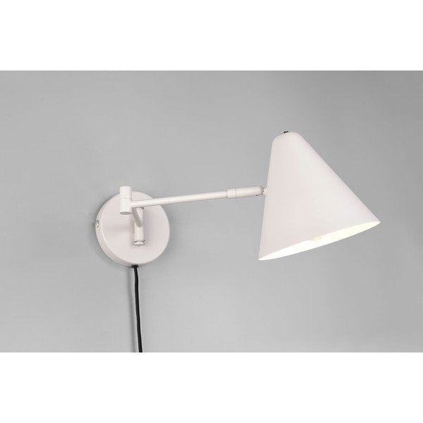 Ziloņkaula krāsas sienas lampa ar saliekamu konstrukciju ar vadu ø 15 cm Cosima – Trio-image-2