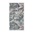 Pelēks/tirkīzzils paklājs 240x340 cm Marbled – Flair Rugs