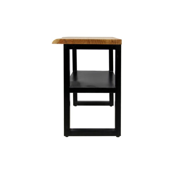 Koka sānu galdiņš ar plauktu HSM kolekcija SoHo Acacia-image-3