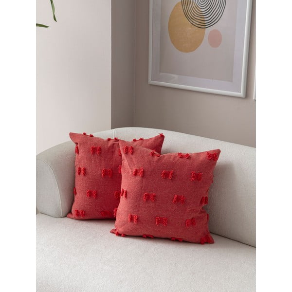 Spilvendrānas (2 gab.) 43x43 cm Tuffet – Mioli Decor-image-3