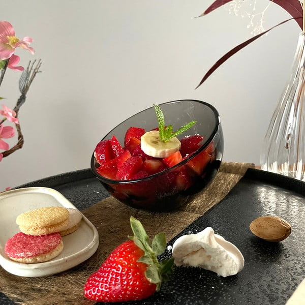 Antracīta stikla trauks La Rochère Bubble-image-2