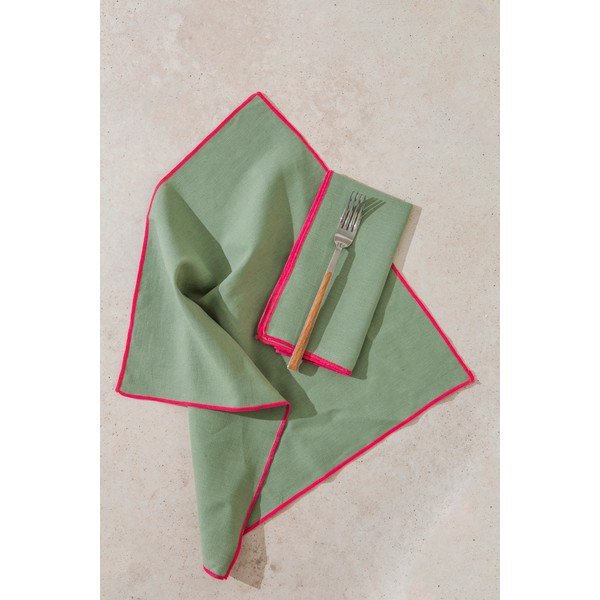 Tekstila galda paliktņi (2 gab.) 35x50 cm Contrast Edge – Really Nice Things-image-4