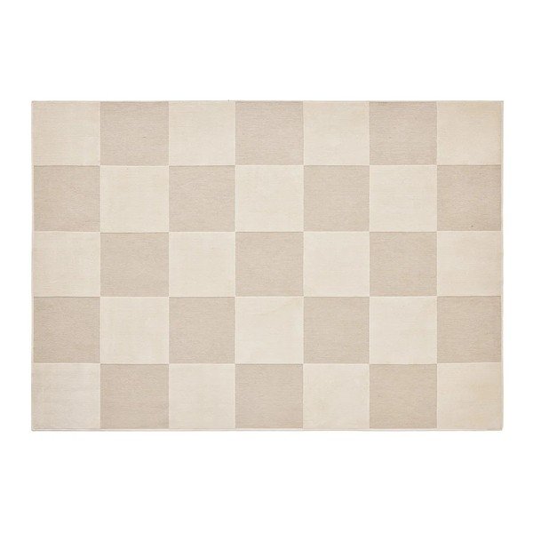 Bēšs paklājs no kokvilnas maisījuma 140x200 cm Toledo – douceur d'intérieur