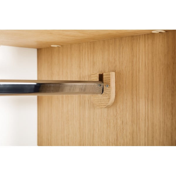 Drēbju skapis Woodman Flora Oak-image-1