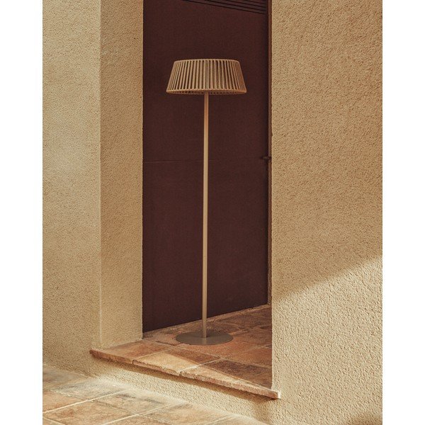 LED pārvietojams/grīdas āra gaismeklis ar saules baterijām (augstums 160 cm) Aldet – Kave Home-image-2
