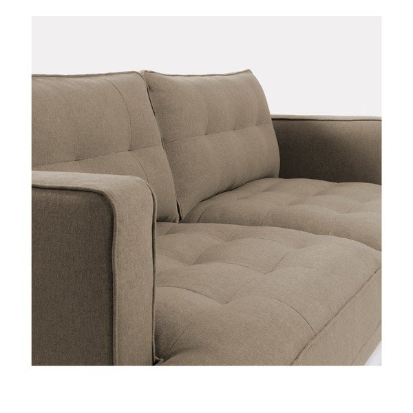 Gaiši brūns trīsvietīgs dīvāns Kave Home Vinny-image-3