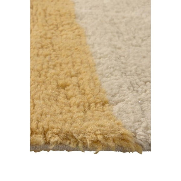 Ar rokām darināts vilnas celiņa paklājs 80x230 cm Chroma Spiced Coral – Lorena Canals-image-3