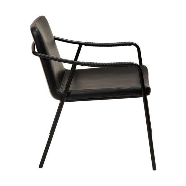 Melns mākslīgās ādas krēsls DAN-FORM Denmark Boto-image-3