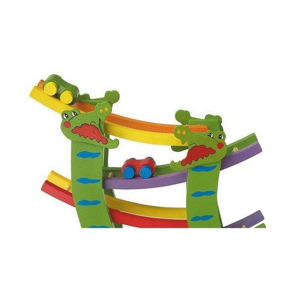 Koka bumbiņu trase Legler Crocodile-image-1