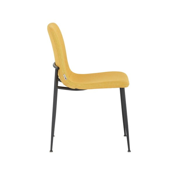 Dzelteni ēdamistabas krēsli (2 gab.) Faye – Støraa-image-2