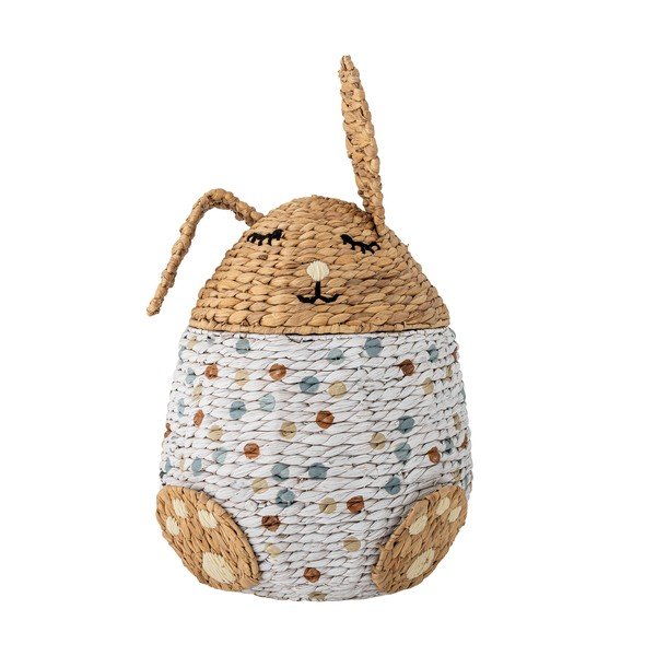Bērnu rotaļlietu grozs no ūdens hiacintes ø 35x60 cm Villja – Bloomingville Mini