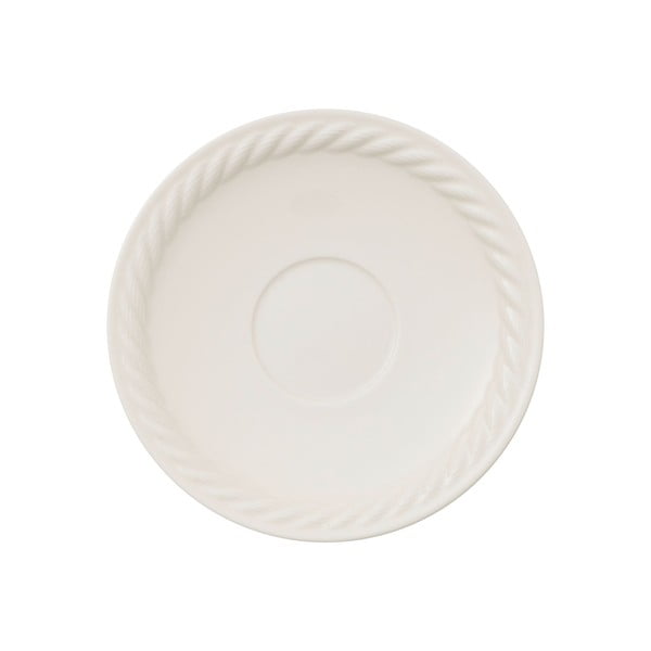 Balts porcelāna šķīvis Villeroy & Boch Montauk, 16 cm