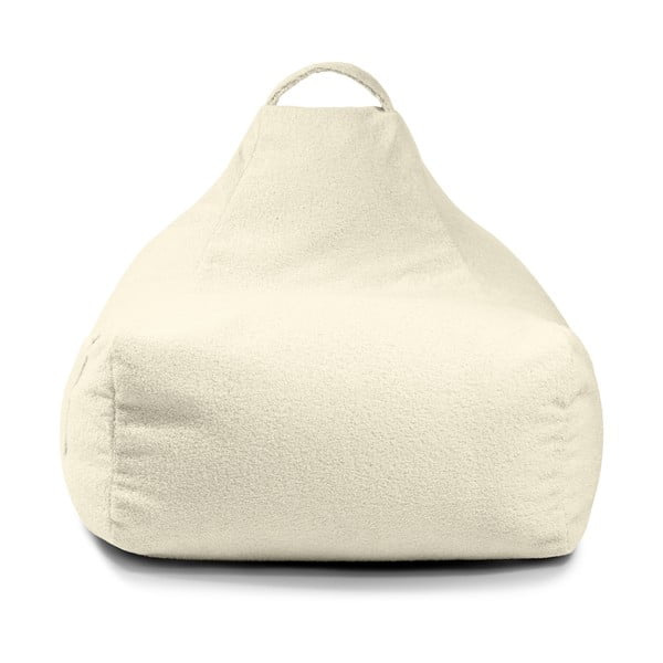 Krēmkrāsas bērnu sēžammaiss no buklē auduma Game Amuse – SLOWDOWN-image-2