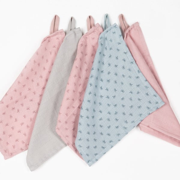 Muslīna mazgāšanās lupatiņas (5 gab.) Lil Planet – Roba-image-4