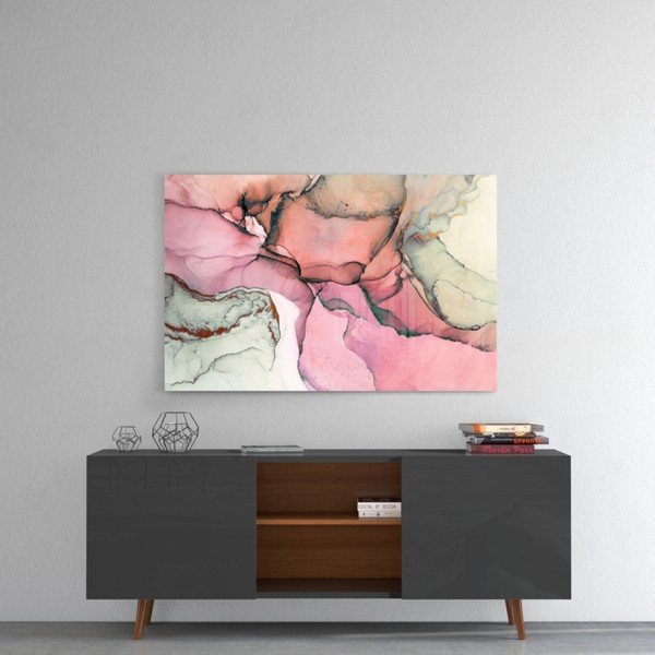 Stikla glezna Insigne Rose Marble Pattern, 110 x 70 cm-image-1