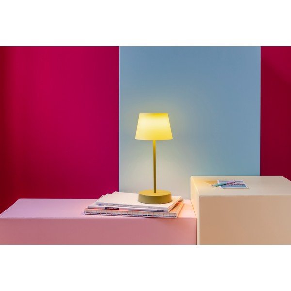 Zaļa LED galda lampa ar regulējamu spilgtumu (augstums 33,5 cm) Oscar – Remember-image-1