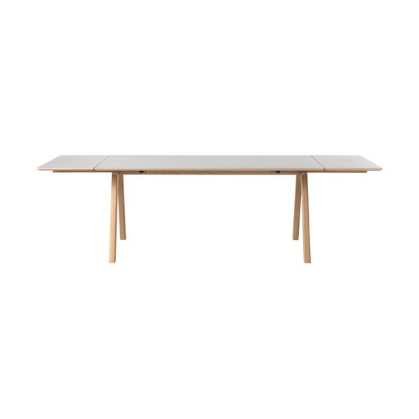 Pelēks galda pagarinājums Unique Furniture Bilbao, 45 x 90 cm-image-4