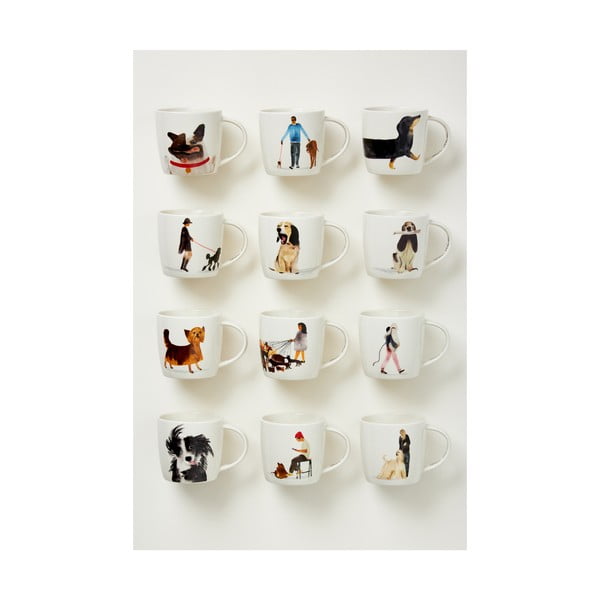 Balta porcelāna krūze 400 ml Computer Cat – Maxwell & Williams-image-1