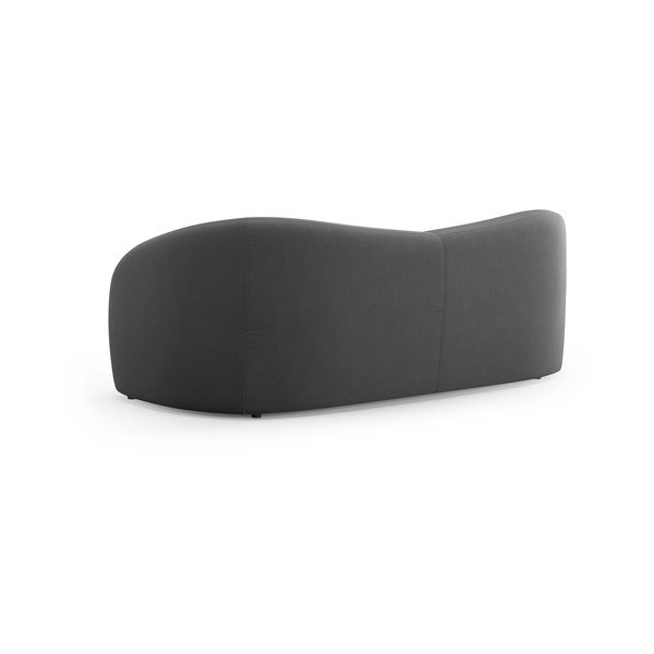 Pelēks samta dīvāns 197 cm Santi – Interieurs 86-image-3