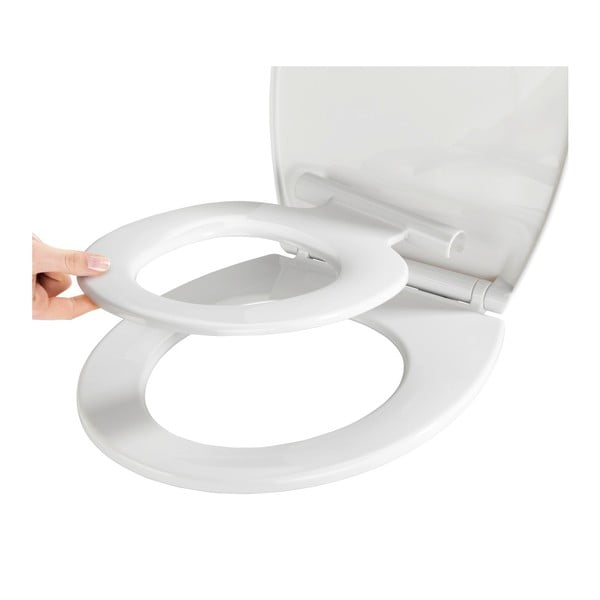 Tualetes sēdeklis ar bērnu sēdeklīti Wenko Syros, 44, x 37,5 cm-image-1