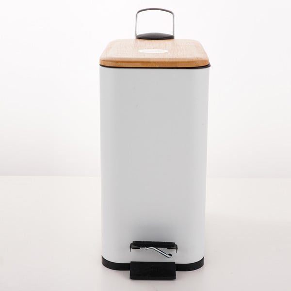 Balta tērauda atkritumu tvertne ar pedāli 5 l   Erik – Spirella-image-3