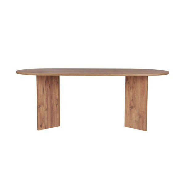 Ēdamgalds ar priedes koka imitāciju 90x200 cm Sabella – Kalune Design