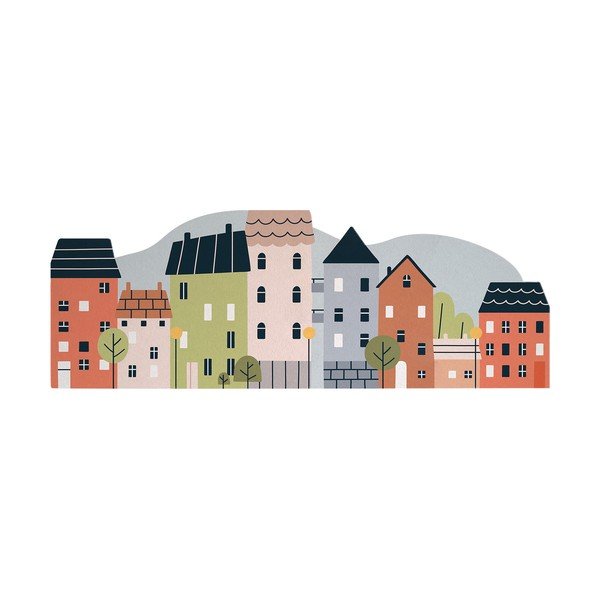 Akustiskā tāfele Happy Town – Styler